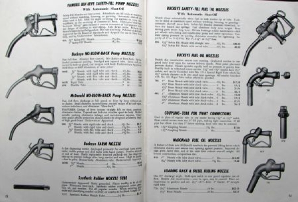 Amco 1953 "Petroleum Equipment" Gasstation-Equipment-Catalog (6806)